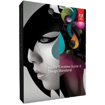 Hộp bán lẻ tiêu chuẩn thiết kế của Adobe Creative Suite 6
