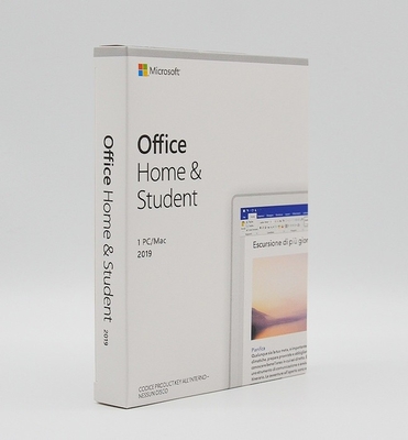Phiên bản tốc độ cao Microsoft Office 2019 Hộp bán lẻ PKC dành cho gia đình và sinh viên