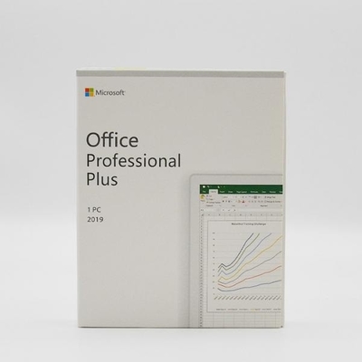 Hộp bán lẻ DVD Microsoft Office 2019 Professional Plus phiên bản tốc độ cao