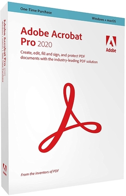 Hộp bán lẻ Adobe Acrobat Pro 2020